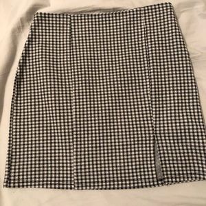 Gingham Forever 21 skirt